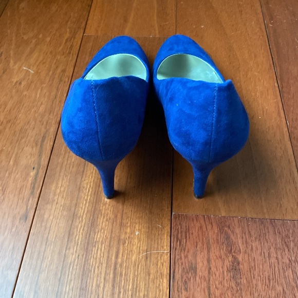 Style&co Blue Velvet heels - Picture 3 of 4